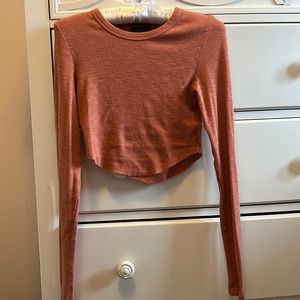 Wild fox orange long sleeve